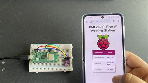 Image result for Raspberry Pi Pico Bme280 Micropython