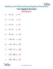 Image result for +Modeel of Two Negative Numbers Addition