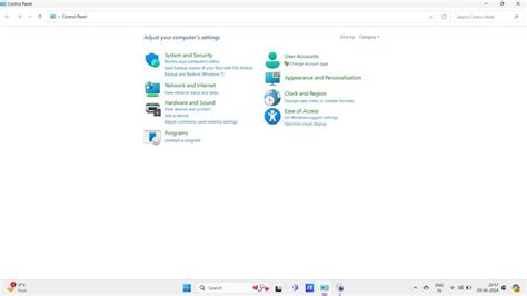 Control Panel Interface に対する画像結果