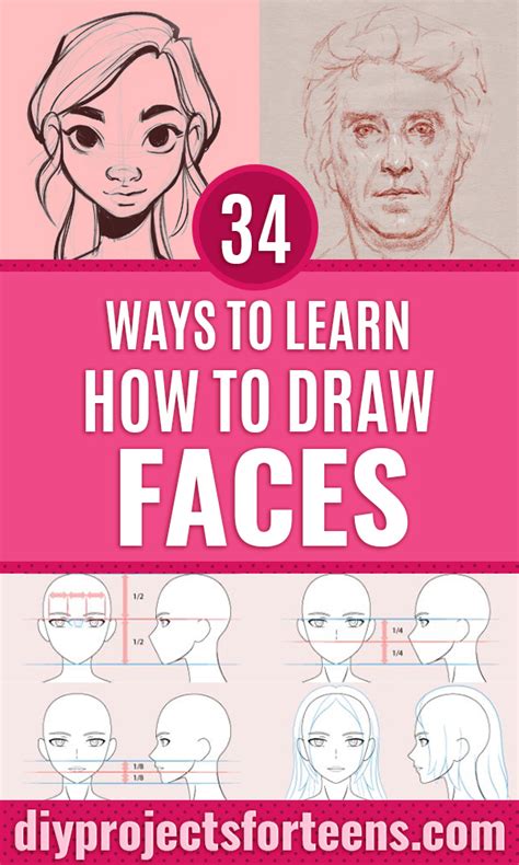 Image result for Drawing Faces Tips