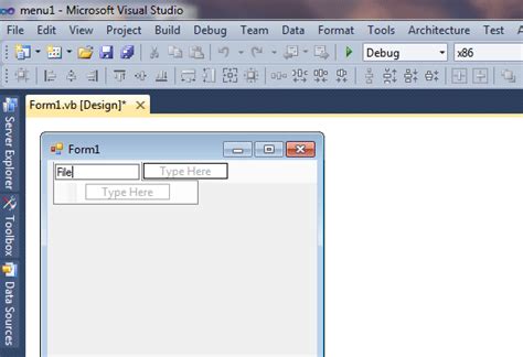 Toradh íomhá ar VB.NET Design