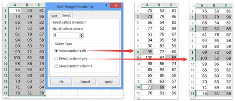 Image result for How to Select Random Cells in Excel