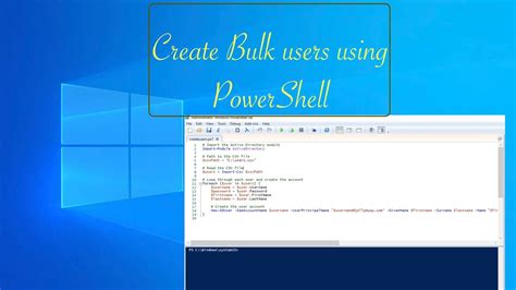 Image result for Create Ad Account with PowerShell