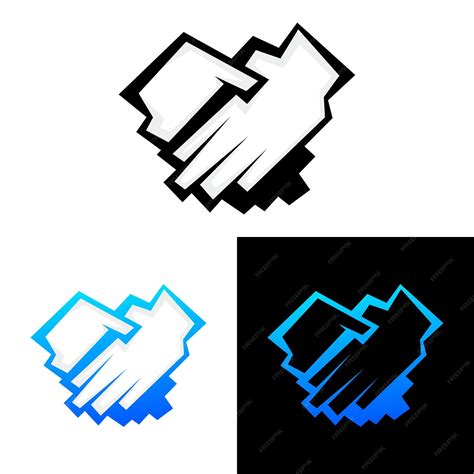 Toradh íomhá ar Abstract Hand Logo Design