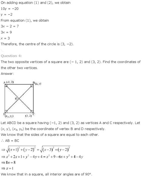 Coordinate Geometry Class 10 All Formulas に対する画像結果