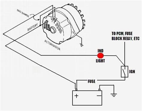 Basic GM Alternator Wiring に対する画像結果