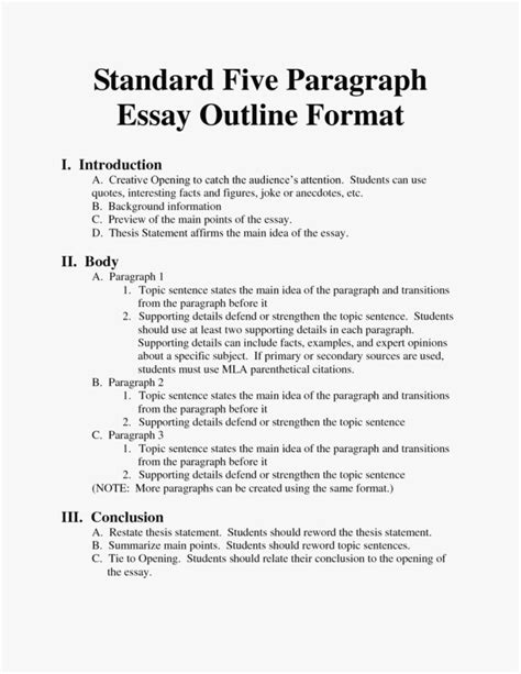 Essay Sample Format に対する画像結果