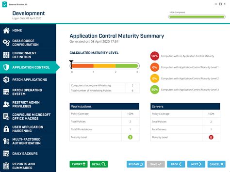 Toradh íomhá ar Implementation Maturity Dashboard