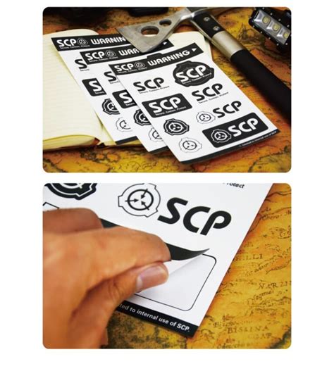 Afbeeldingsresultaten voor SCP Foundation Stickers