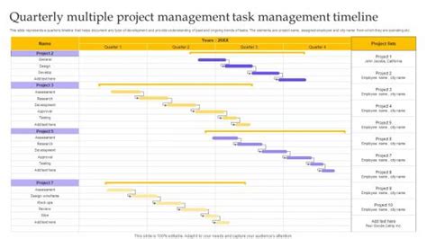 Image result for Timeline for Multiple Projects