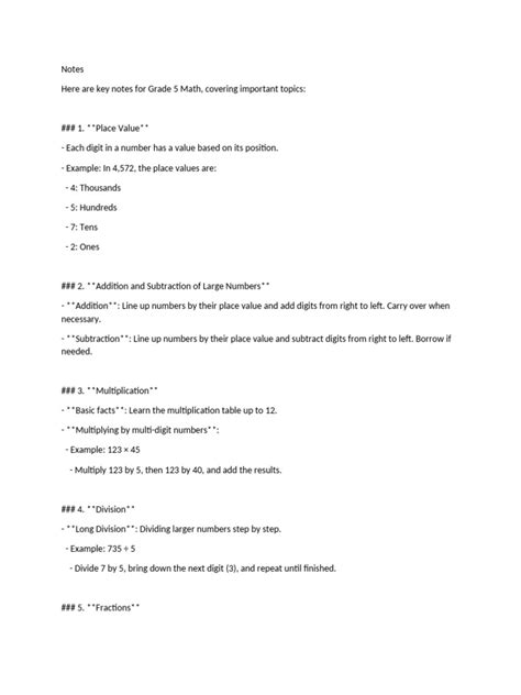 Math School Notes に対する画像結果