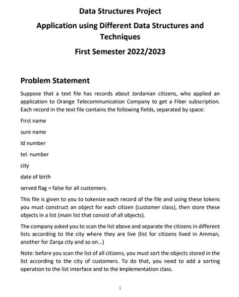 Toradh íomhá ar Data Structures Project Ideas