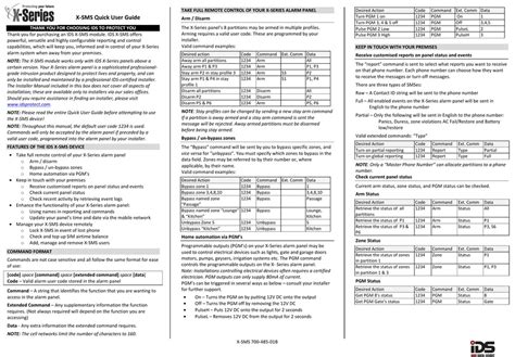 Image result for IDs X Series Arl Arm System Factory Reset