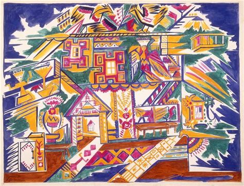 Afbeeldingsresultaten voor Ballet Russes Set Design