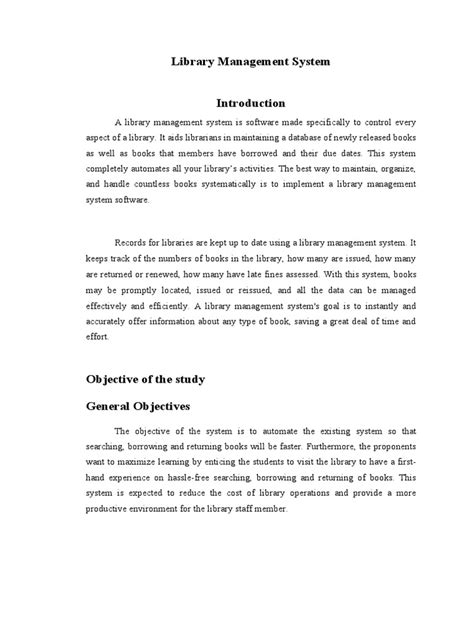 Image result for Library Management System Chapter 1