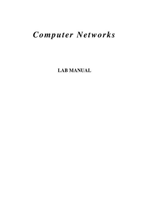 Computer Networks Lab Manual Cs3351 に対する画像結果