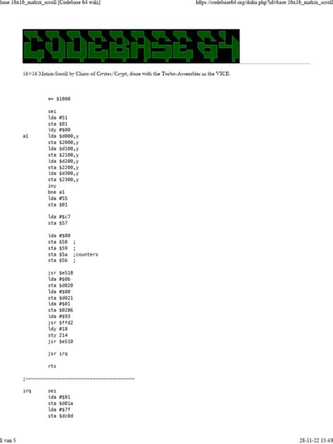 Toradh íomhá ar Matrix Scrolling Code Person