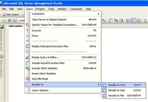 Afbeeldingsresultaten voor How to See the SQL Query in SSMS