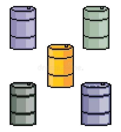 Image result for Exploding Pixel Barrel Animation