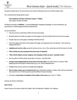 Image result for MLA 7th Citation