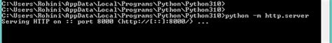 Image result for Python 3 HttpServer