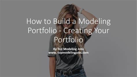 Image result for Creating a Modeling Portfolio