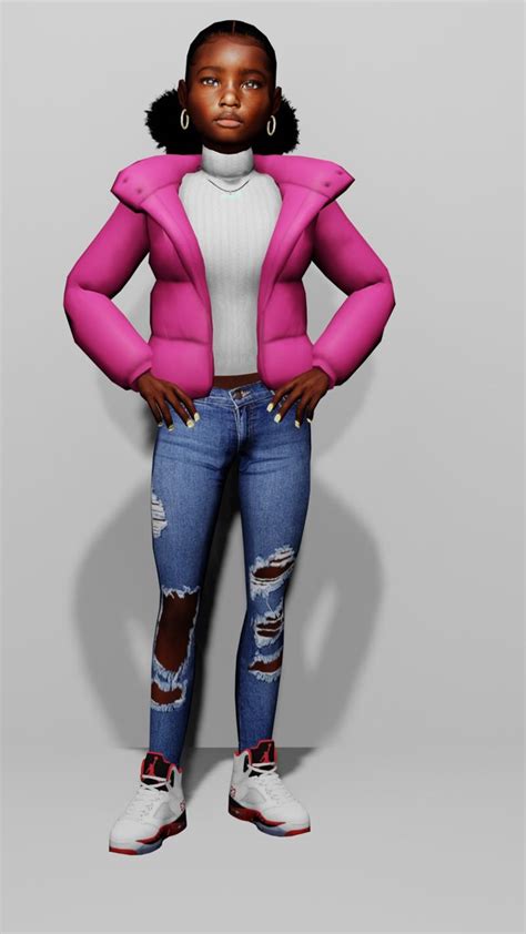 Image result for urban child cc outfits sims 4