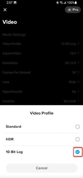 Toradh íomhá ar Log Encoding