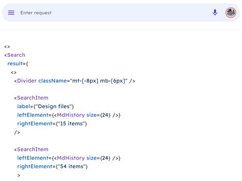 HTML Material UI に対する画像結果