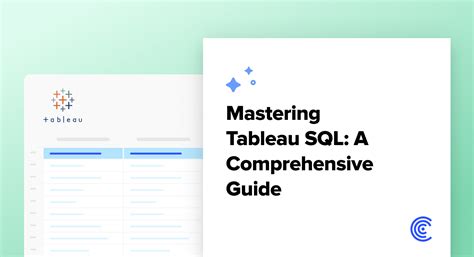 Tableau and SQL Logo에 대한 이미지 결과