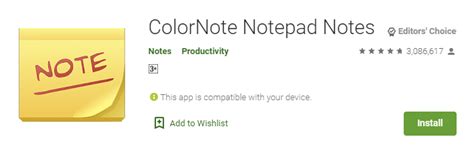 Image result for ColorNote for PC