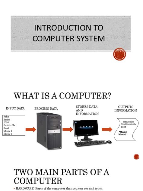 Toradh íomhá ar Introduction of Computer System