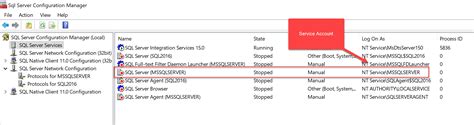 Image result for SQL Server Service Account