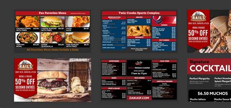 Digital Signage Beverage Design Services