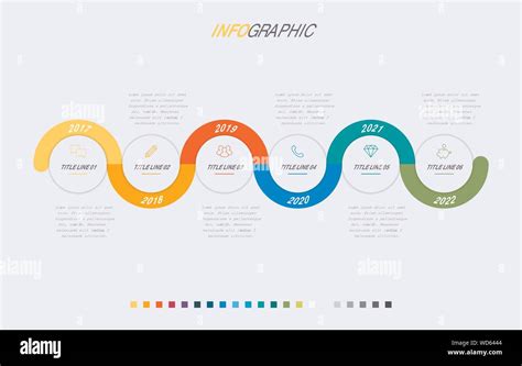 Toradh íomhá ar Infographic Timeline Layout