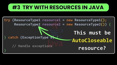 Image result for Try with Resources Java
