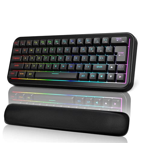 60% Percent Keyboard, Wireless Gaming Keyboard, Gaming Keyboard 60 ...