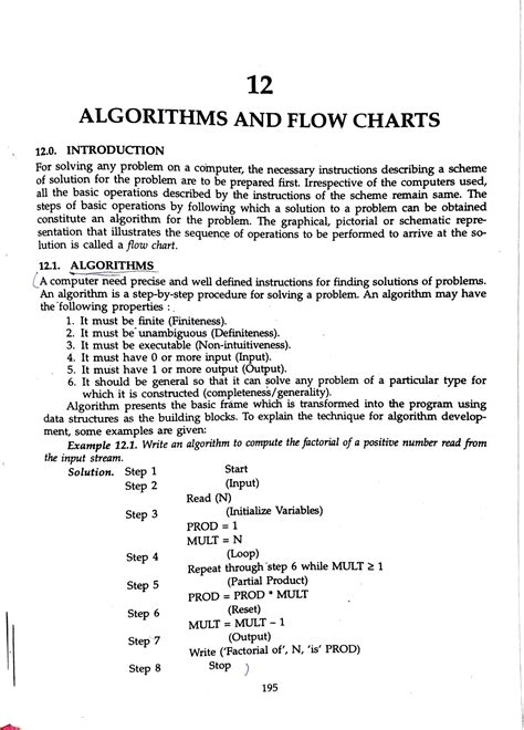 Algorithm and Flow Chart Book に対する画像結果