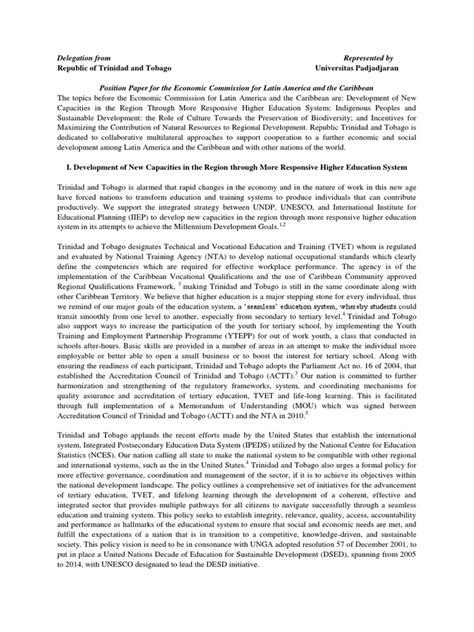 Toradh íomhá ar Policy Position Paper Example