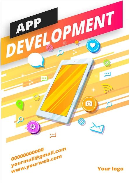 Custom App Development Poster に対する画像結果