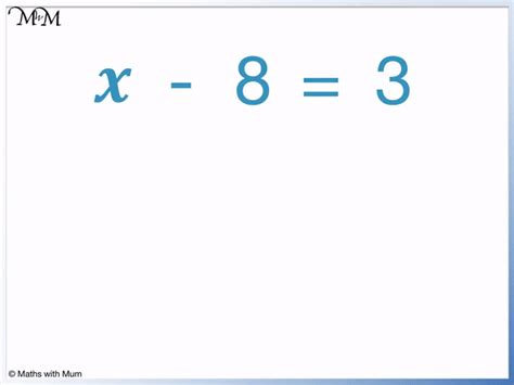 Image result for Example One Step Simple Equation