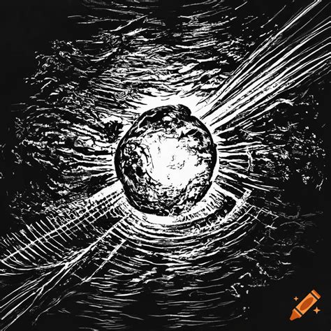Image result for Exploding Planet Drawing