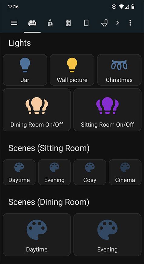Image result for Home Assistant Scenes