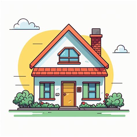 Image result for 2D House Drawing in Java