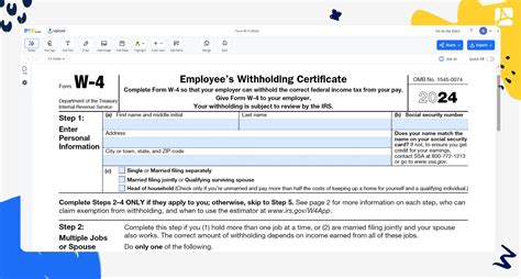 Image result for W-4V Form Print Out