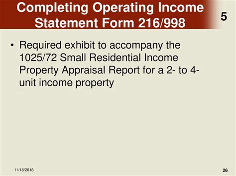 Afbeeldingsresultaten voor Operating Income Statement Form 216