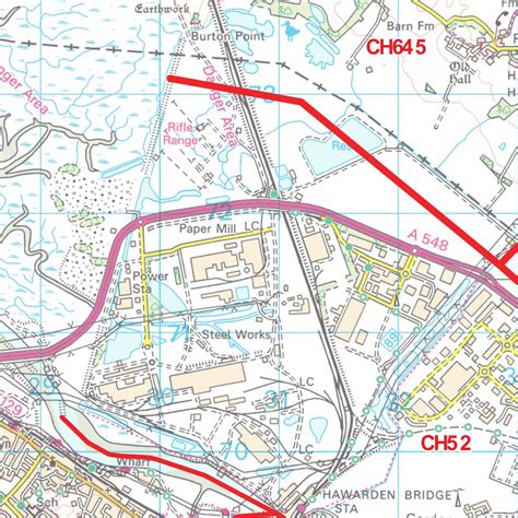 Image result for CH Postcode Map