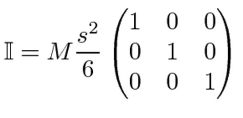 Afbeeldingsresultaten voor Torque From Inertia Tensor Example
