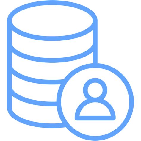 Toradh íomhá ar Database User Icon