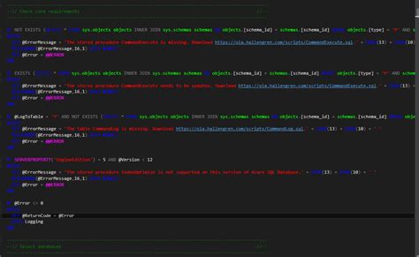 SQL Text Editor Dark Theme に対する画像結果